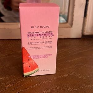 Dew drops. Brightening and glow drops!